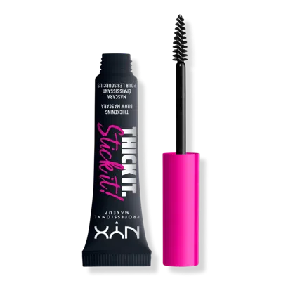 Nyx Professional Makeup Thick It Stick It! Thickening Brow Gel Mascara - Black