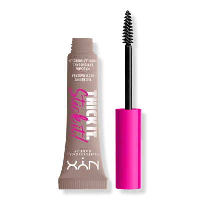 Nyx Professional Makeup Thick It Stick It! Thickening Brow Gel Mascara - Cool Blonde In Brown