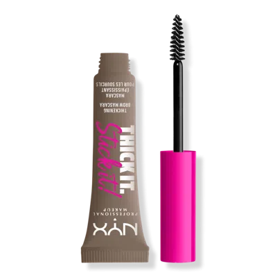 Nyx Professional Makeup Thick It Stick It! Thickening Brow Gel Mascara - Taupe In Brown