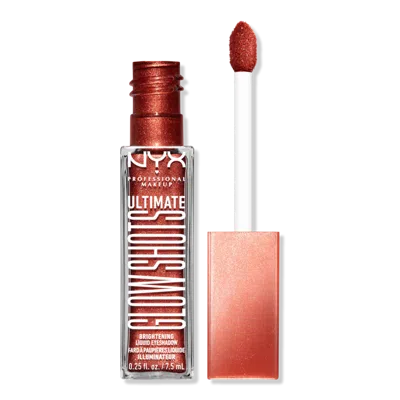 Nyx Professional Makeup Ultimate Glow Shots Vitamin C Infused Liquid Eyeshadow - Clementine Fine