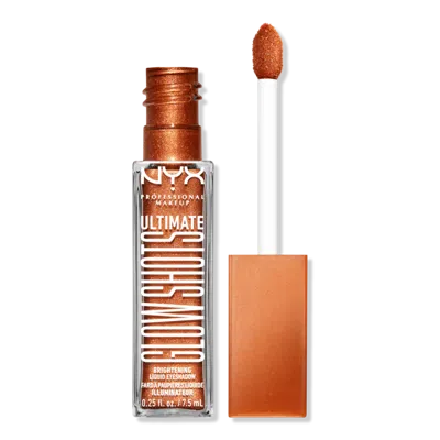Nyx Professional Makeup Ultimate Glow Shots Vitamin C Infused Liquid Eyeshadow - Wow Cacao