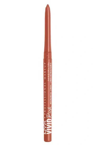 Nyx Professional Makeup Vivid Rich Retractable Eyeliner Pencil In Tigers Prize