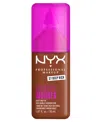 Nyx Professional Makeup Wonder Foundation, 0.84 Oz. In Brown