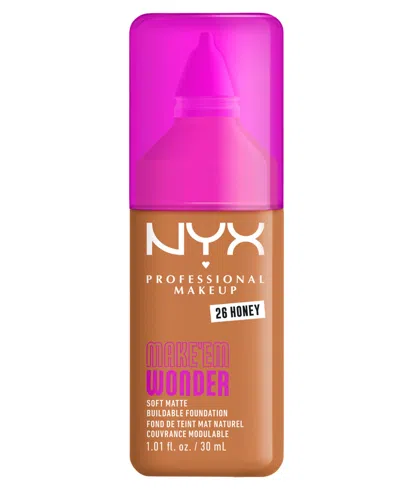 NYX PROFESSIONAL MAKEUP WONDER FOUNDATION, 0.84 OZ.