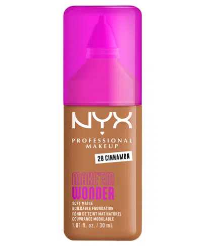 NYX PROFESSIONAL MAKEUP WONDER FOUNDATION, 0.84 OZ.