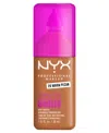 Nyx Professional Makeup Wonder Foundation, 0.84 Oz. In Brown
