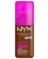 Nyx Professional Makeup Wonder Foundation, 0.84 Oz. In Brown