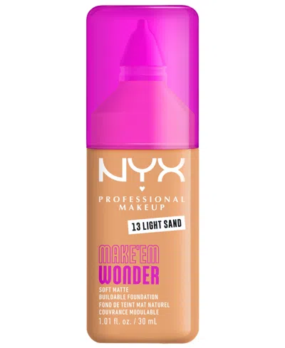 Nyx Professional Makeup Wonder Foundation, 0.84 Oz. In Multi