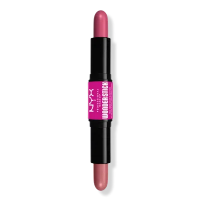 Nyx Professional Makeup Wonder Stick Cream Blush Contour Stick - Light Peach + Baby Pink
