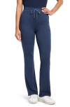 Nz Active By Nic+zoe Brushed Wide Leg Pants In Blue