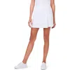 Nz Active By Nic+zoe Tech Stretch Faux Wrap Skort In Paper White