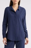Nz Active By Nic+zoe Tech Stretch Top In Ink