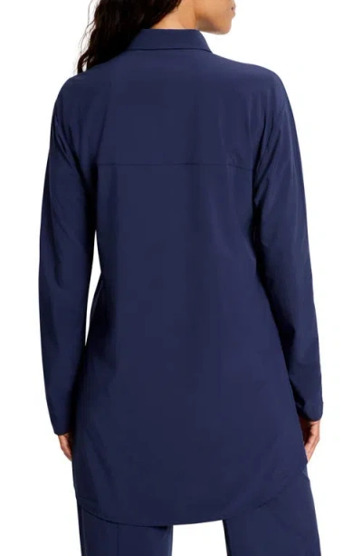 Nz Active By Nic+zoe Tech Stretch Top In Ink