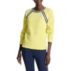 Nz Active By Nic+zoe Textured Tipped Sweatshirt