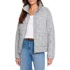 Nz Active By Nic+zoe Throw-on Abstract Print Quilted Jacket