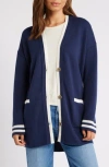Nz Active By Nic+zoe Unwind Cardigan In Ink