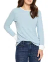 Nzt By Nic+zoe Cozy Cuffed Sweater In Starlight