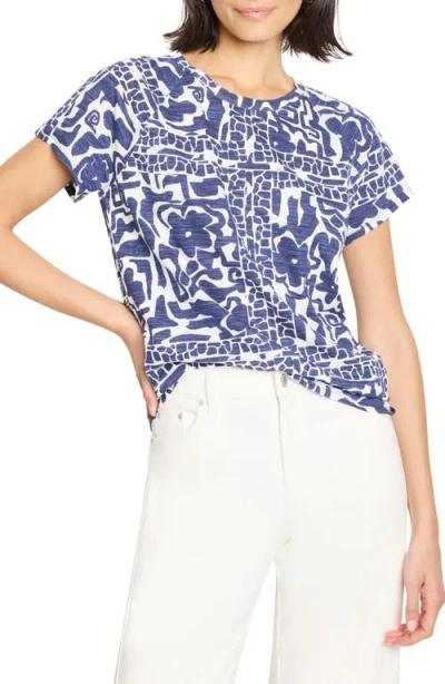 NZT BY NIC+ZOE NZT BY NIC+ZOE FLORET BLUES T-SHIRT