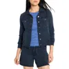 Nzt By Nic+zoe French Terry Trucker Jacket