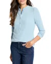 Nzt By Nic+zoe Cozy Long Sleeve Henley In Starlight
