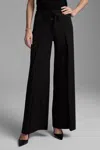 Nzt By Nic+zoe Milan Apron Pants In Caviar In Black