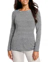 NZT BY NIC+ZOE NZT NIC+ZOE STRIPE TOP