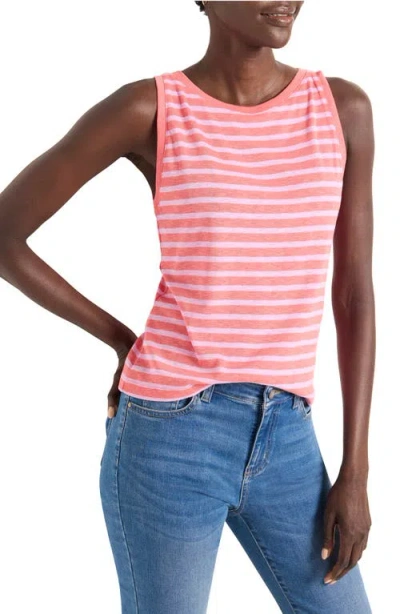 NZT BY NIC+ZOE NZT BY NIC+ZOE STRIPE BOAT NECK TANK