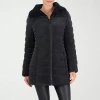 O&l Womens Heavyweight Puffer Jacket In Black