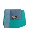 O Bag Handbags In Turquoise