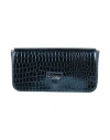 O Bag Woman Handbag Navy Size - Polyurethane, Pes - Polyethersulfone, Cotton, Stipa Tenacissima In Navy Blue