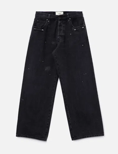 O. Files Repair Everyday Denim Jeans In Black