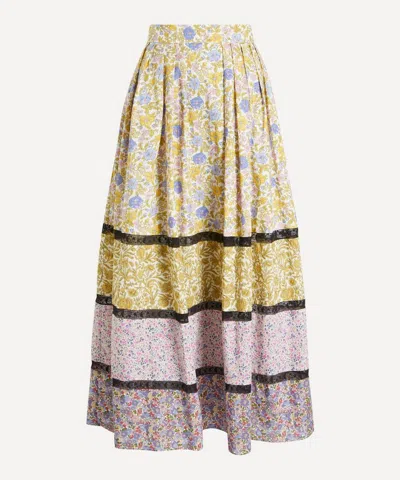 O Pioneer Women's Amy Liberty Fabrics Tiered Skirt