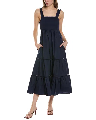 Opt O.p.t. Colette A-line Dress In Navy