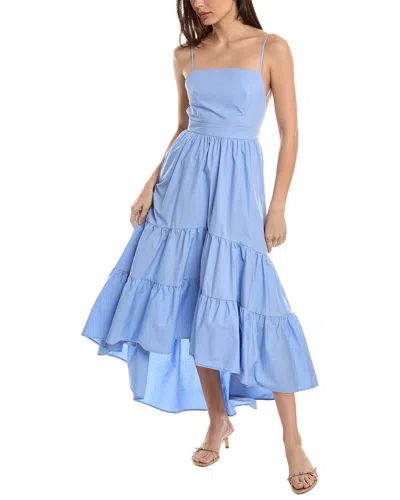 O.p.t. Dionne Midi Dress In Blue