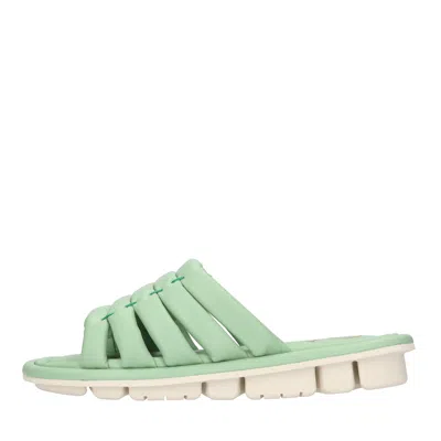 Oa-non-fashion Oa Non-fashion Sandals Green In Verde Blu E Verdi