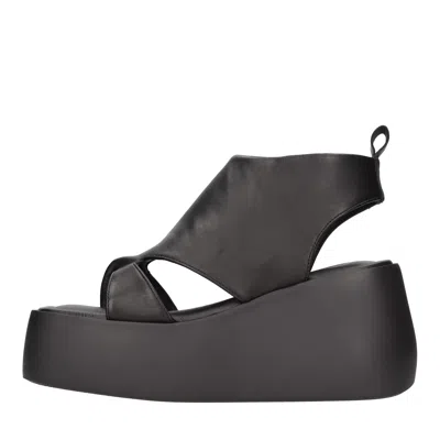 Oa-non-fashion Oa Non-fashion With Heel Black In Nero Neri E Grigi