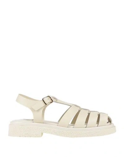 Oa Non-fashion Woman Sandals Off White Size 10 Calfskin