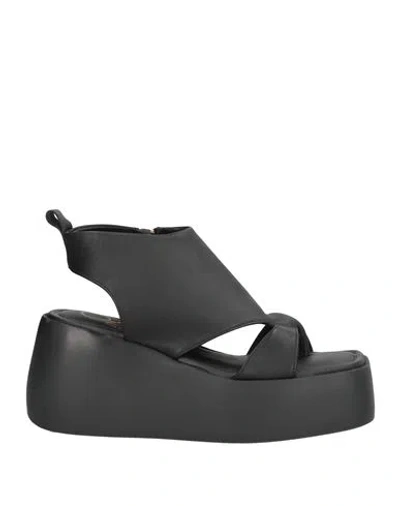 Oa Non-fashion Woman Thong Sandal Black Size 10 Calfskin