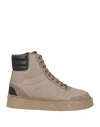 Oa Non-fashion Man Sneakers Khaki Size 11 Calfskin In Beige