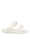 Oa Non-fashion Woman Sandals Off White Size 7 Textile Fibers In Off White