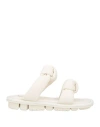 Oa Non-fashion Woman Sandals Off White Size 7 Textile Fibers In Off White