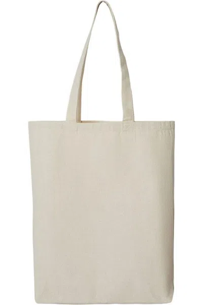 Oad Midweight Recycled Gusseted Tote In White