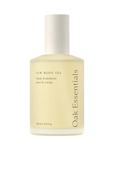 Oak Essentials Dew Body Oil In Yellow