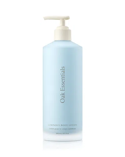Oak Essentials Luminous Body Lotion 10.1 Oz. In Transparent