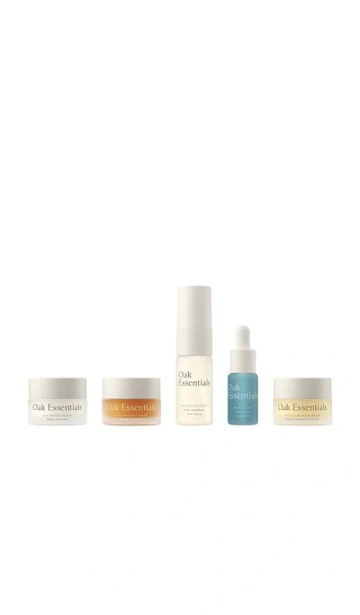 Oak Essentials Mini Routine In White