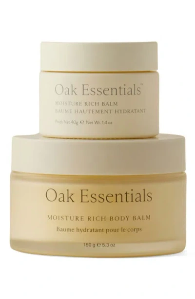 OAK ESSENTIALS OAK ESSENTIALS MOISTURE RICH SKIN CARE SET $146 VALUE