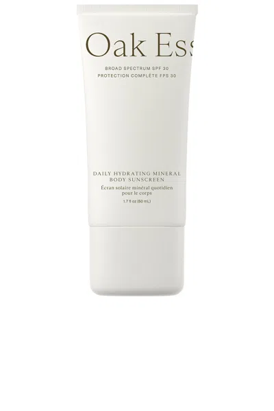 Oak Essentials Travel Daily Hydrating Mineral Body Sunscreen Spf 30