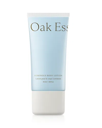 Oak Essentials Travel Luminous Body Lotion 1.35 Oz. In Blue