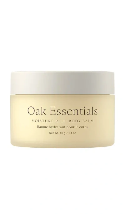 Oak Essentials Travel Moisture Rich Body Balm In Yellow