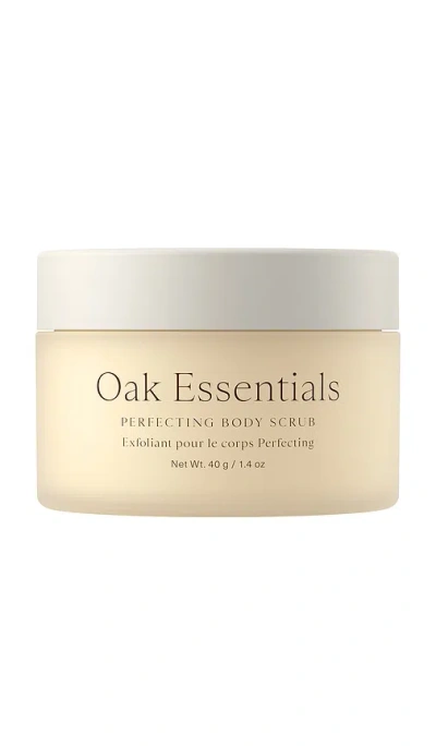 Oak Essentials Travel Perfecting Body Scrub In Yellow